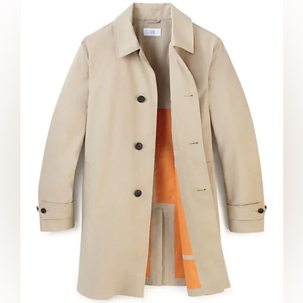 Jack Spade Warren Street Bonded trench coat